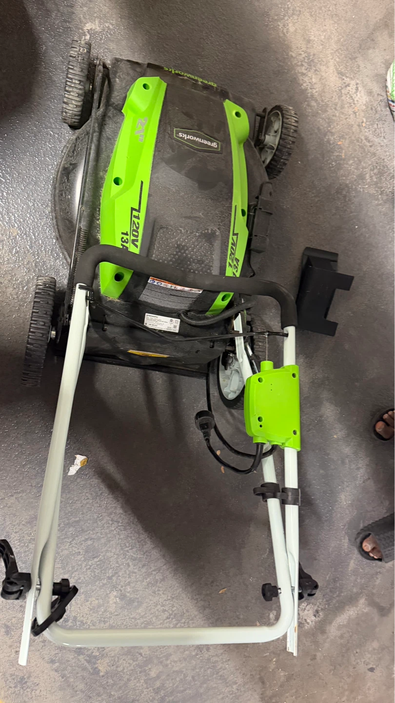 Greenworks 21-Inch Corded Electric Mower 13 Amp - photo 5