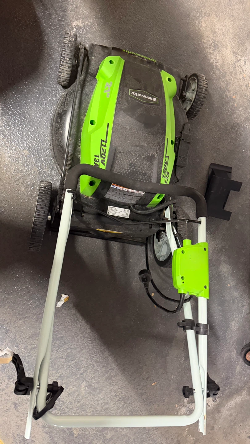 Greenworks 21-Inch Corded Electric Mower 13 Amp - photo 2