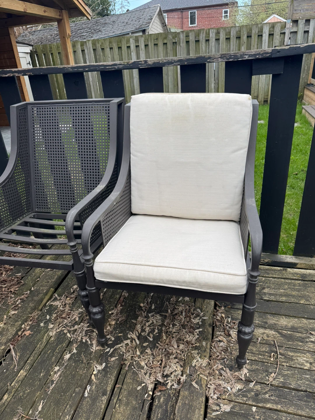 GlucksteinHome Outdoor Dining Set with Cushions - photo 3