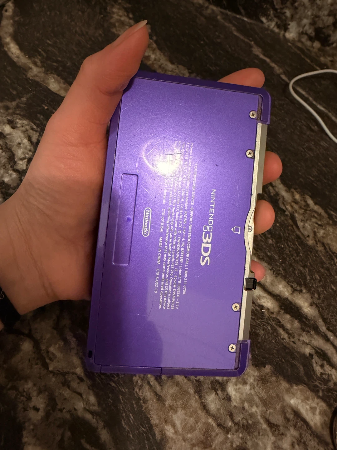 Nintendo 3DS Purple - photo 4