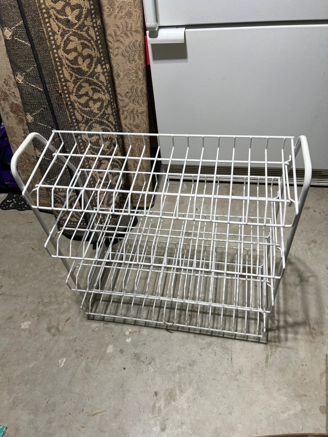 White Wire 3-Tier Storage Rack