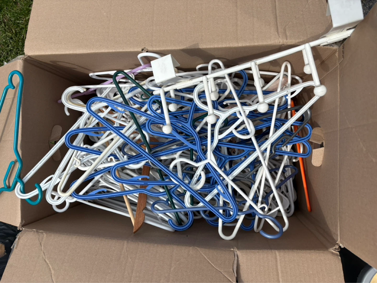 Assorted Plastic Hangers