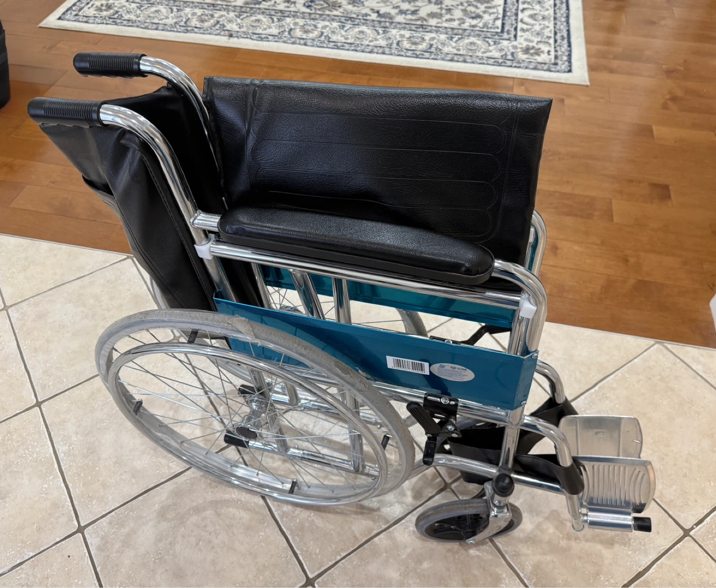New Aluminum Wheelchair with Fork Legs - photo 4