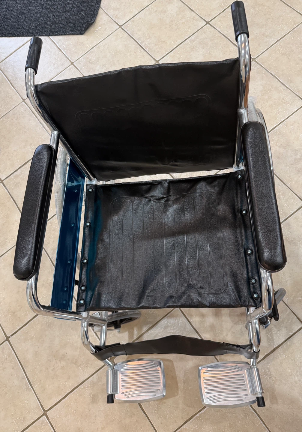 New Aluminum Wheelchair with Fork Legs