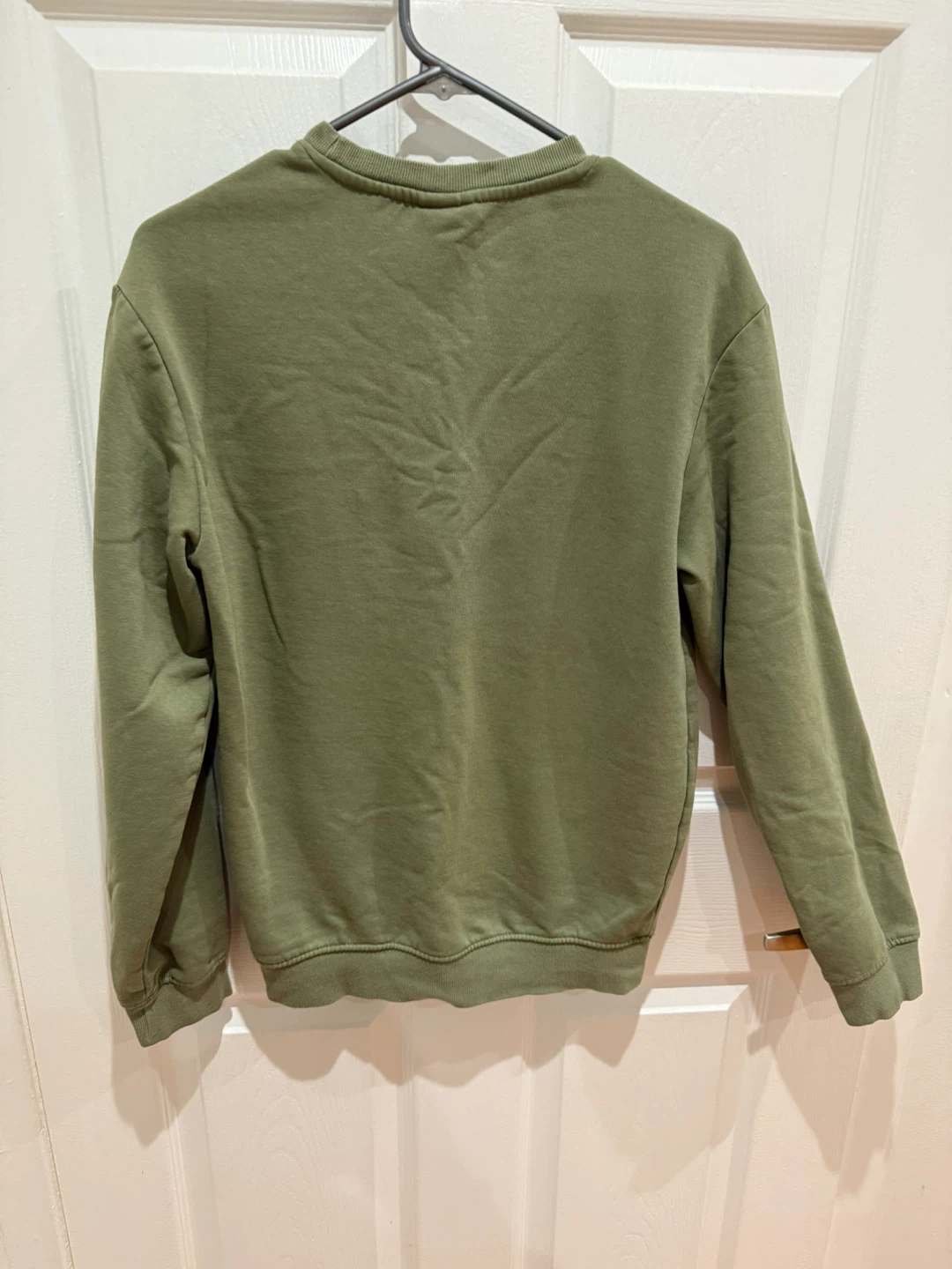 Olive Green Sweatshirt - XS - photo 3