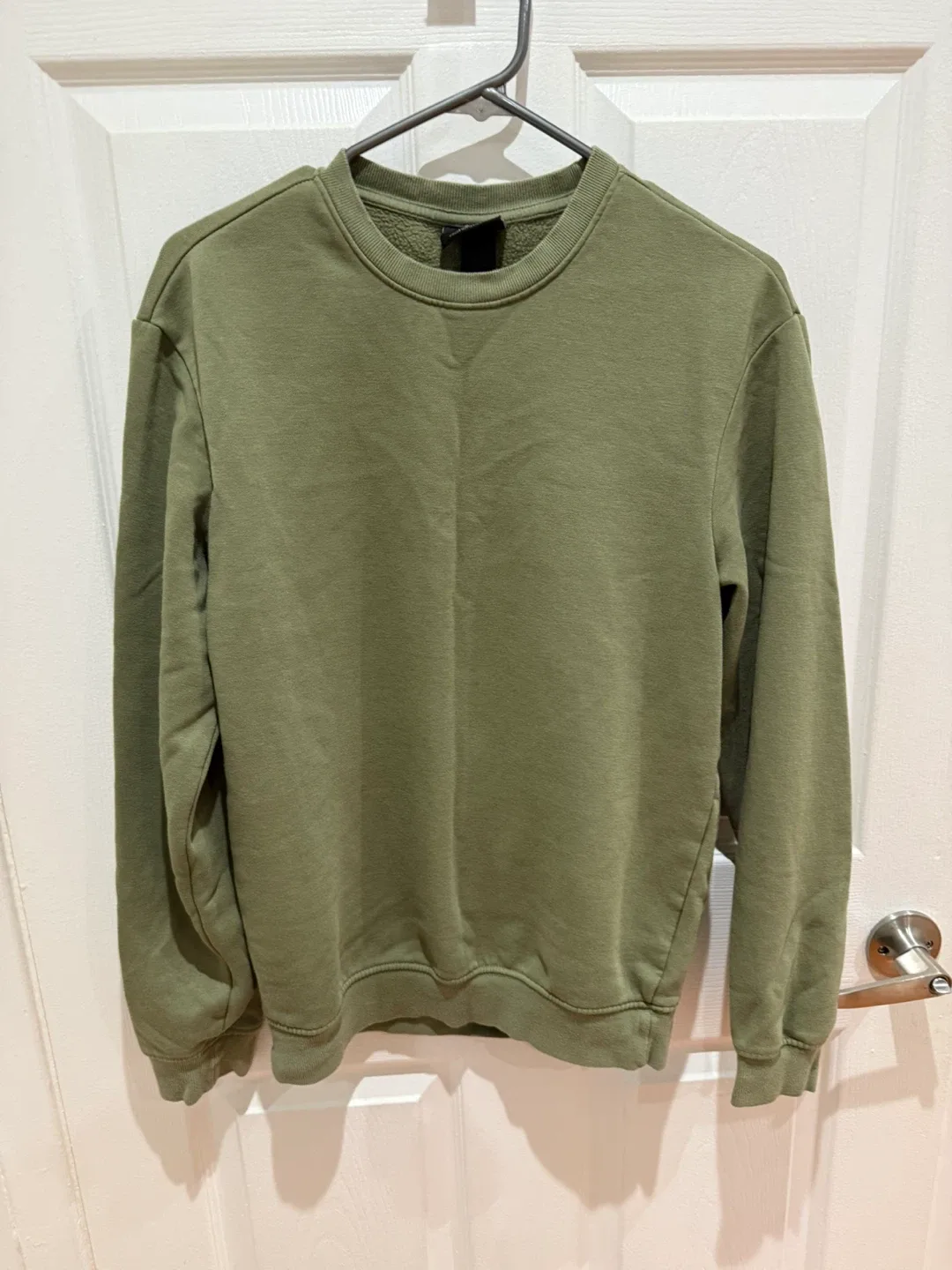 Olive Green Sweatshirt - XS