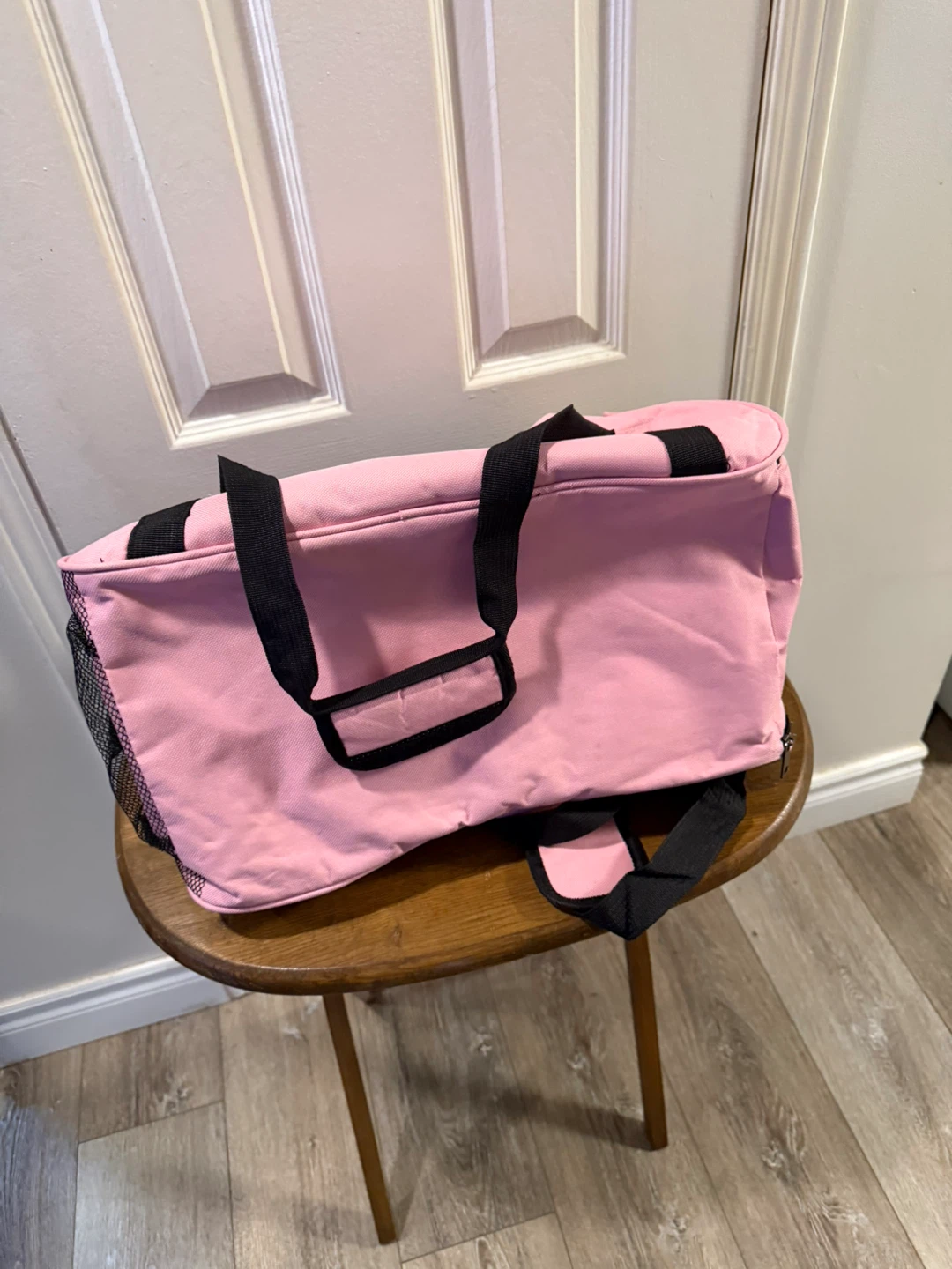 Pink Pet Carrier Bag with Mesh Windows - photo 4