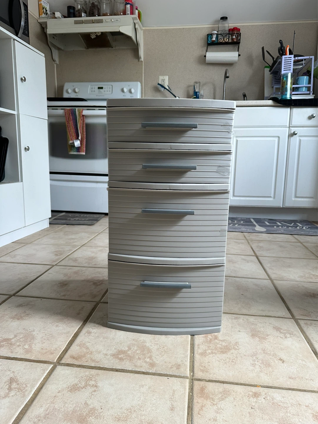 Brightroom 4-Drawer Tower - Medium - Gray