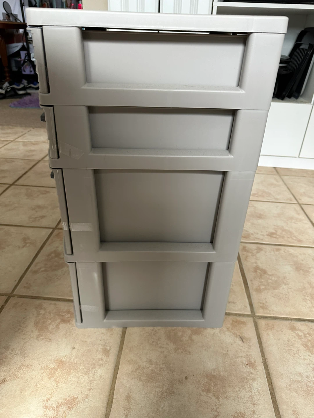 Brightroom 4-Drawer Tower - Medium - Gray - photo 2