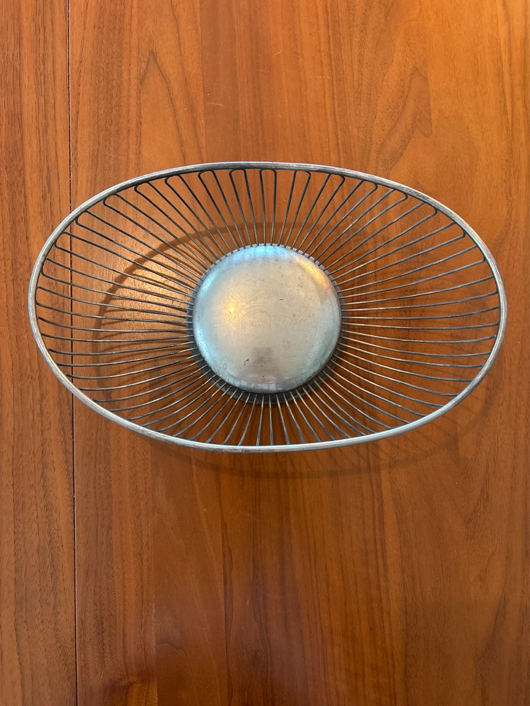 Oval Wire Fruit Bowl - photo 4