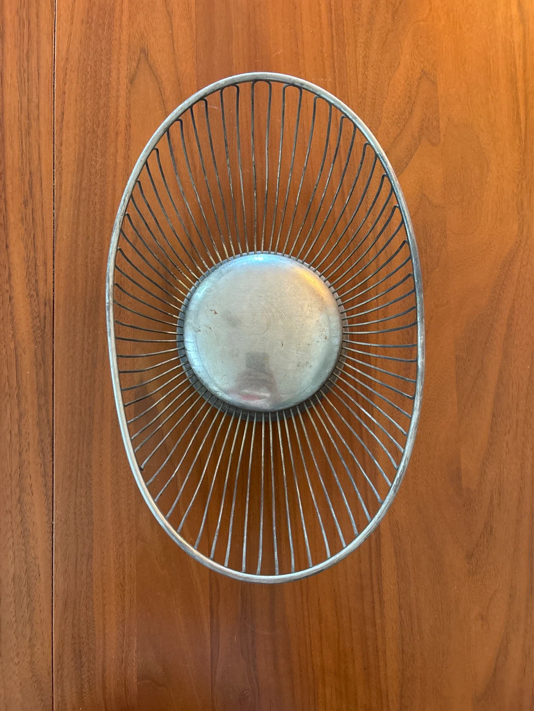 Oval Wire Fruit Bowl - photo 2