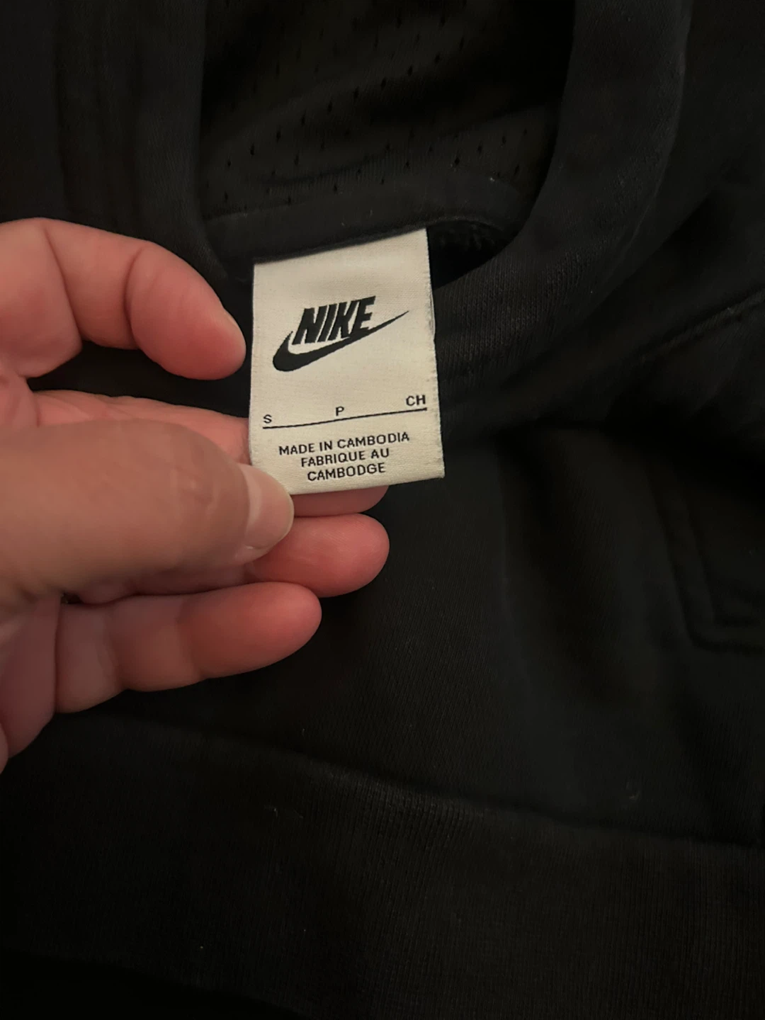 Nike Air Hoodie Black Size S - photo 2