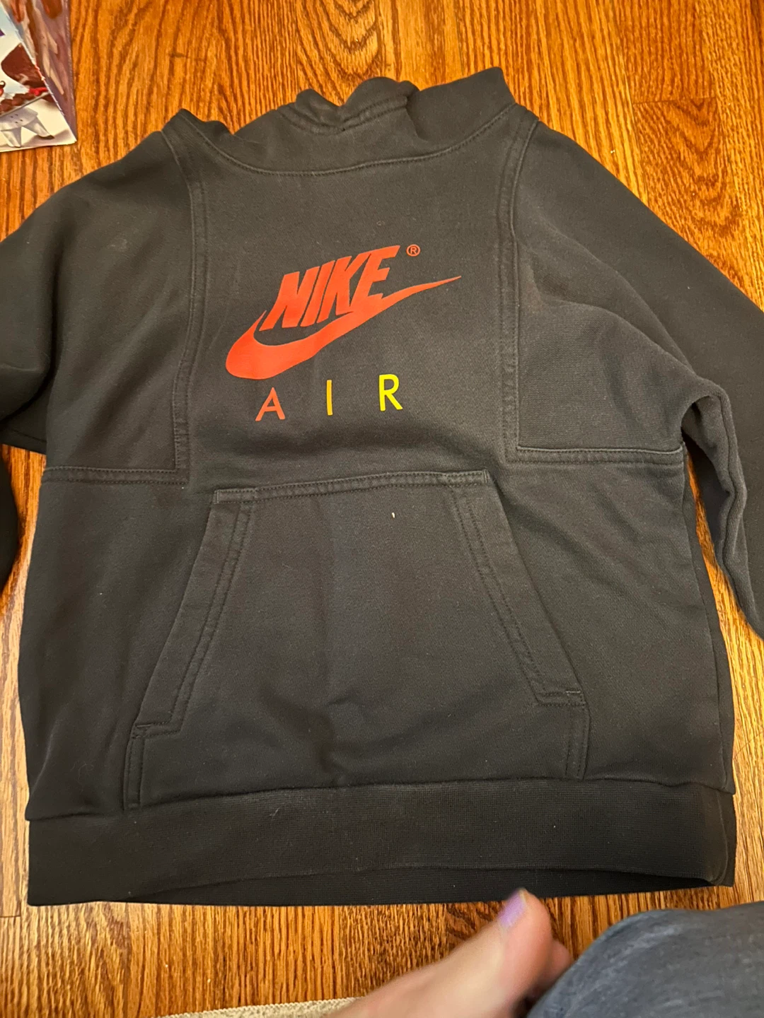 Nike Air Hoodie Black Size S