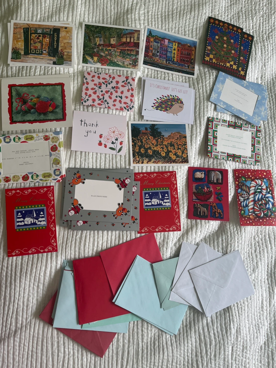 Cards + Envelopes (let me know which you want)