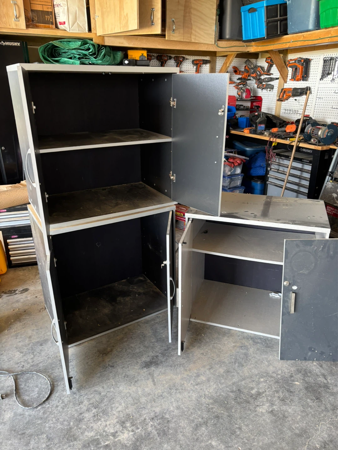 Set of 3 garage Storage Cabinets - photo 2