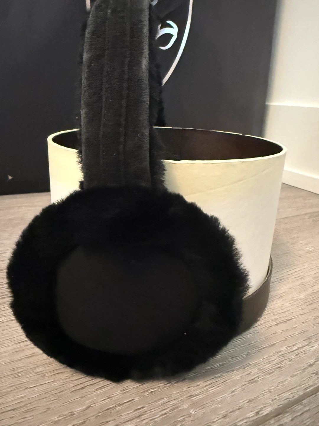 UGG Australia Black Faux Fur Earmuffs - photo 3
