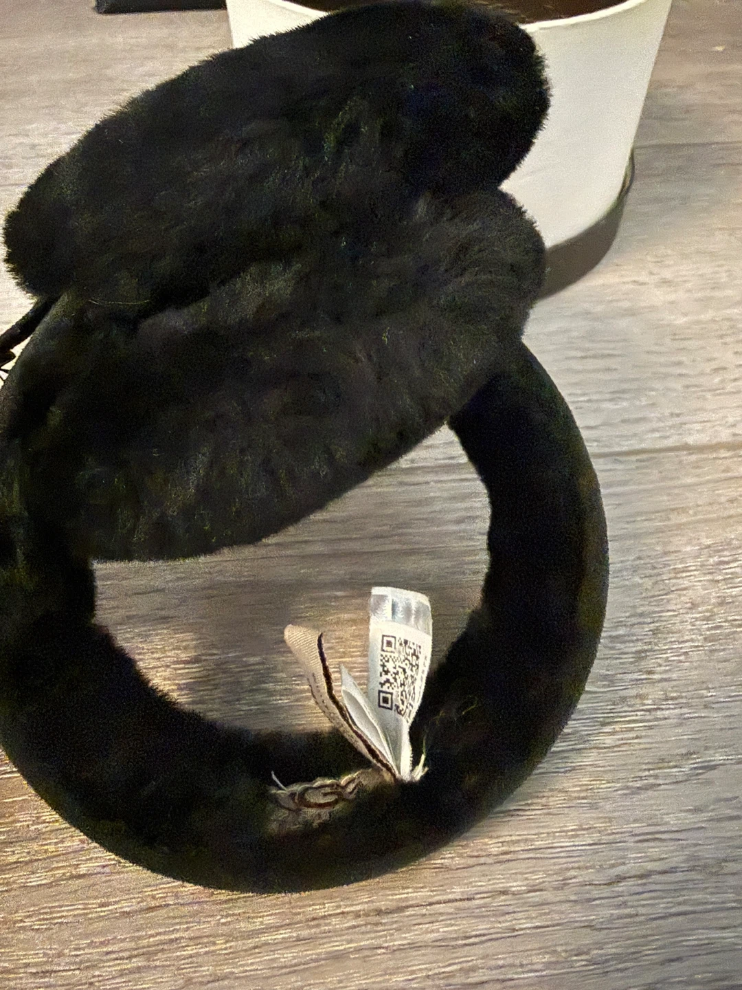 UGG Australia Black Faux Fur Earmuffs - photo 4