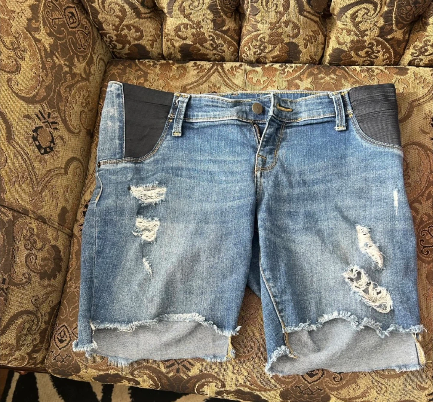 Isabel Maternity Bermuda Shorts