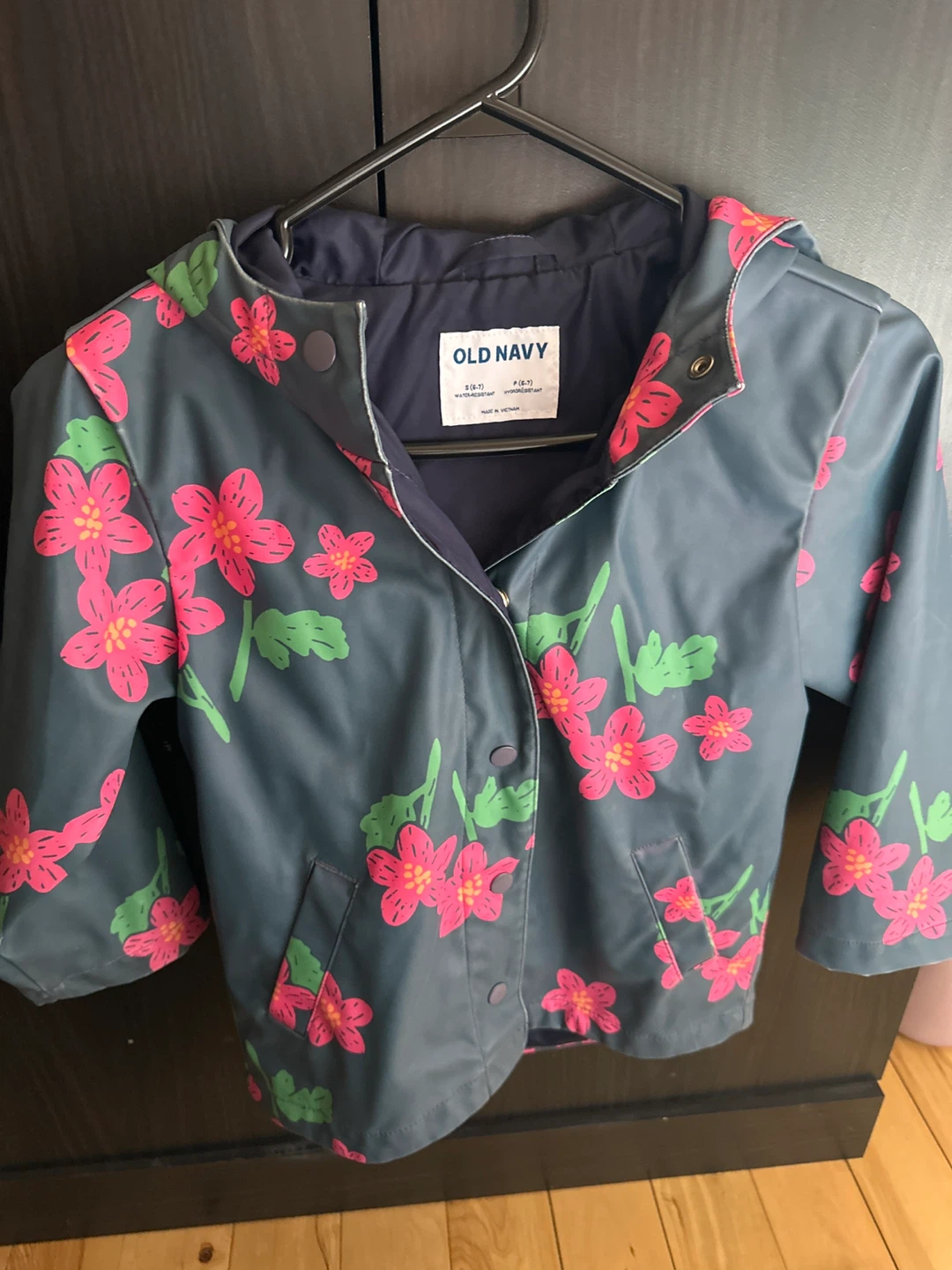 Old Navy Kids Rain Jacket - Size S (6-7)