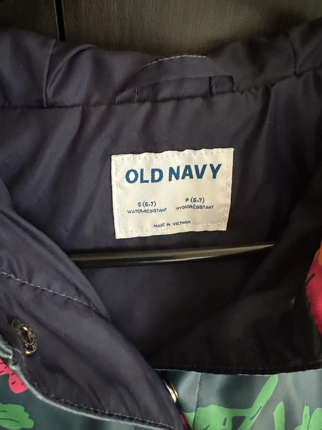Old Navy Kids Rain Jacket - Size S (6-7) - photo 2