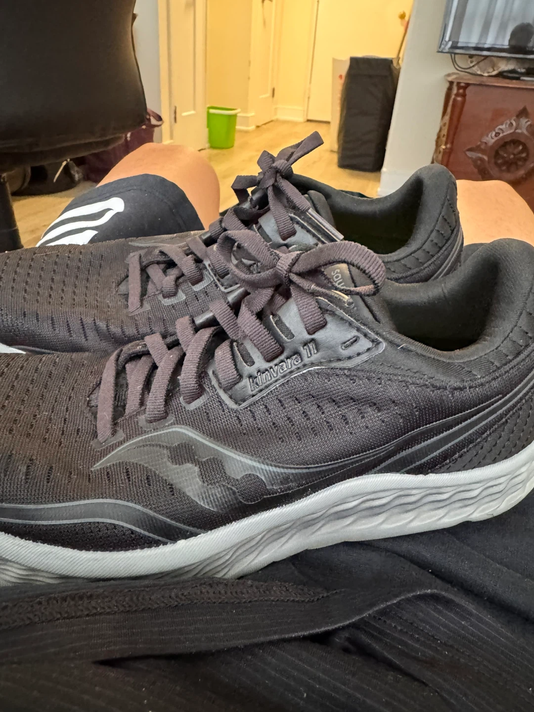 Saucony Kinvara 11 Women's Running Shoes - Black - EUR 38