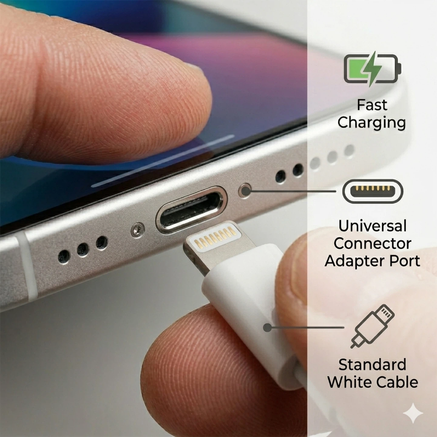 2 Pack USB-C to Lightning Cable - photo 2