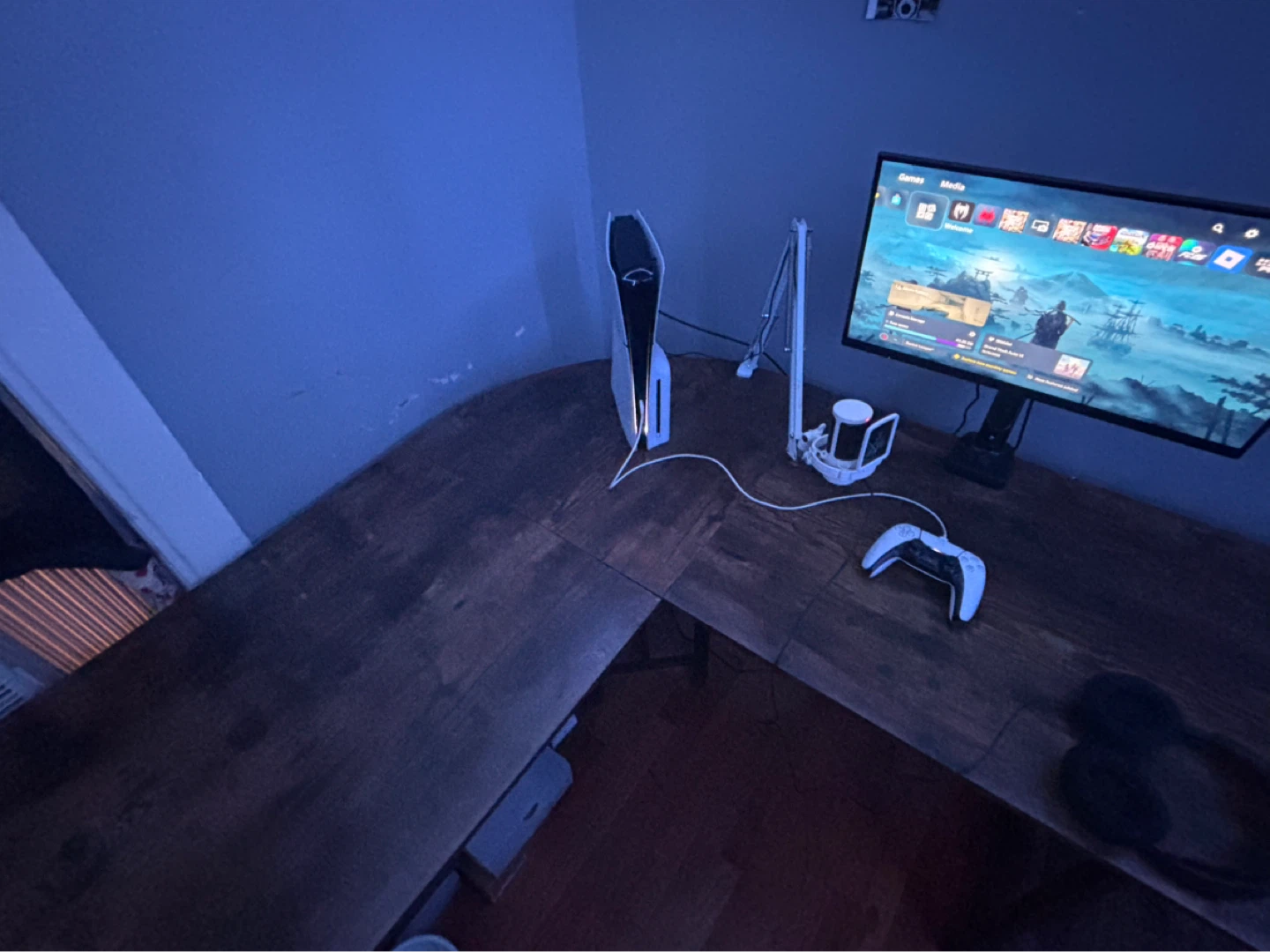 Industrial L-Shaped Modern Desk