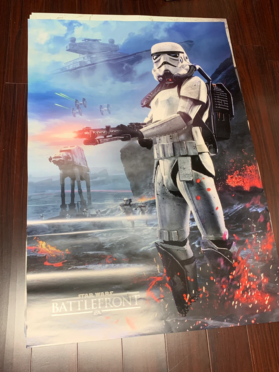 Giant Sized Star Wars Battlefront EA Poster