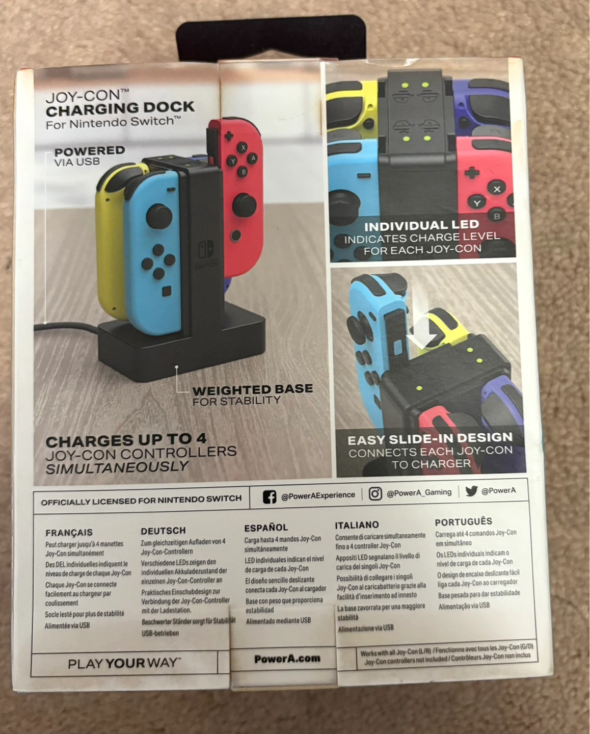 Nintendo Switch Joy-Con Charging Dock (NEW) - photo 2