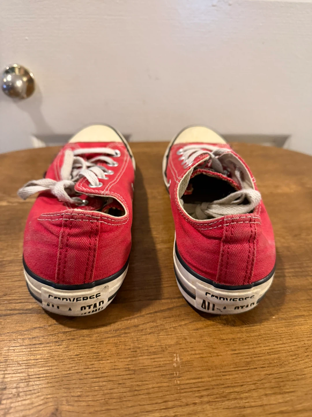 Red Converse All Star Low Top Sneakers - photo 4