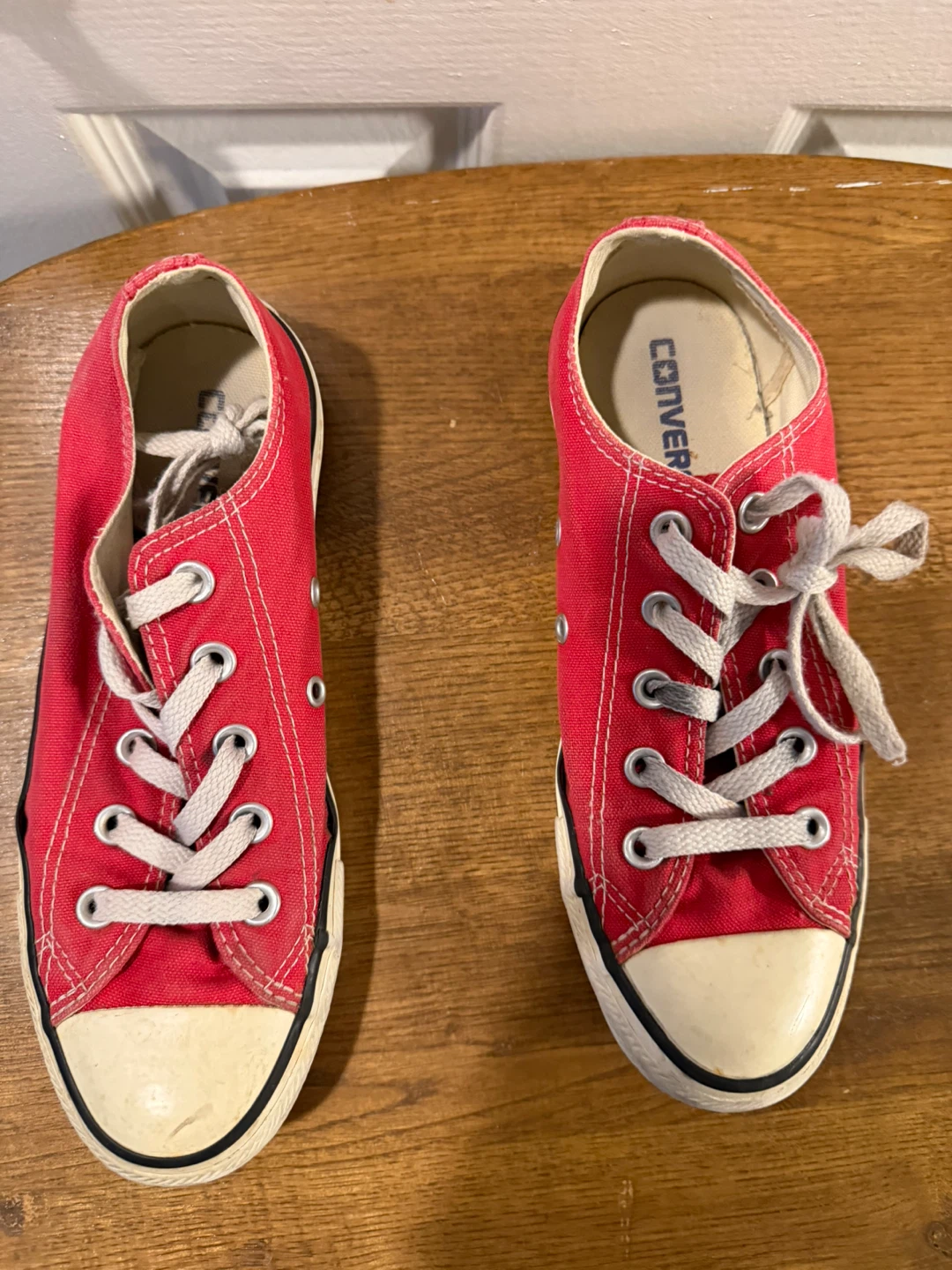 Red Converse All Star Low Top Sneakers - photo 2