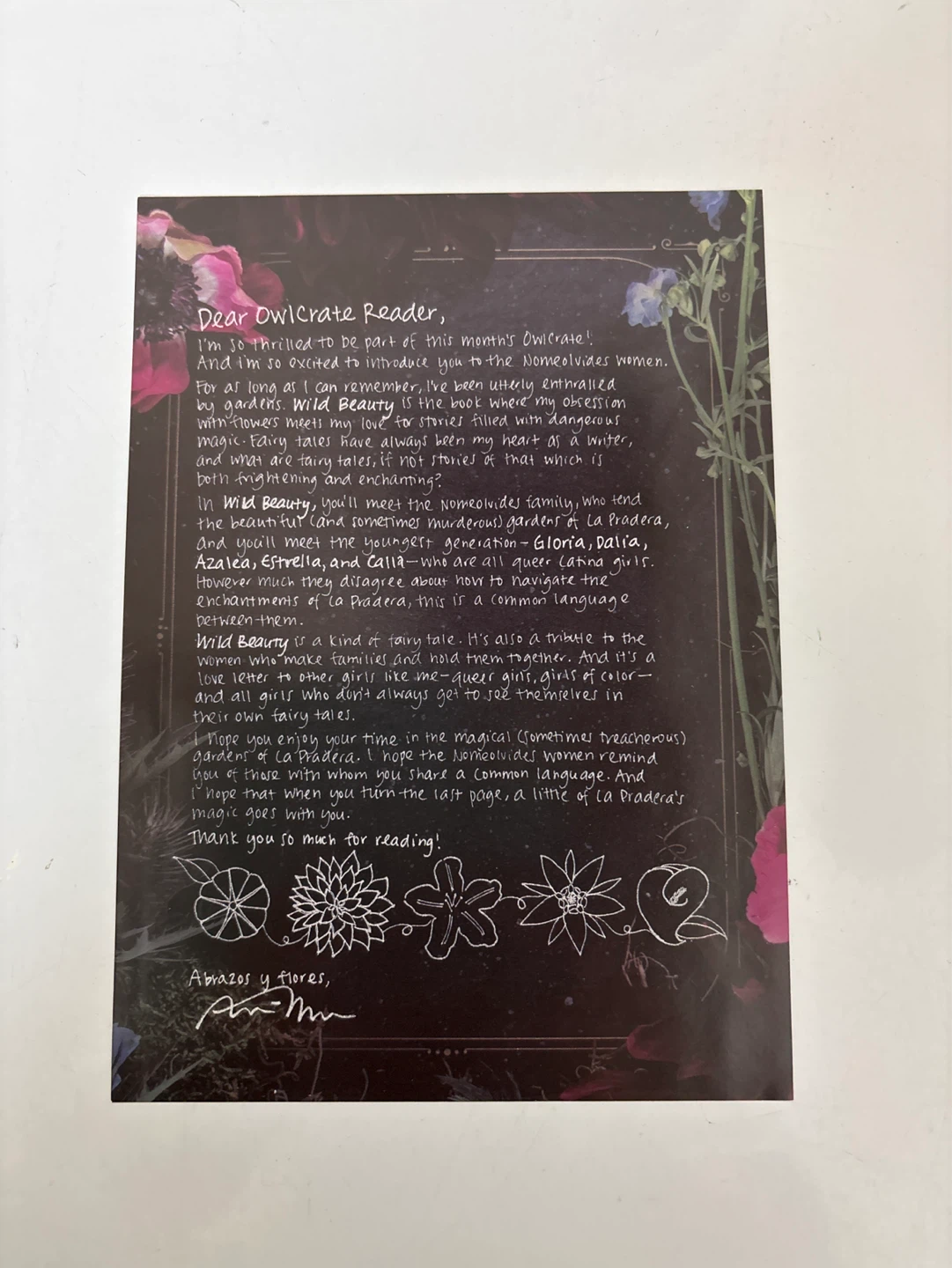 Wild Beauty by Anna Marie McLemore Signed Book - photo 3