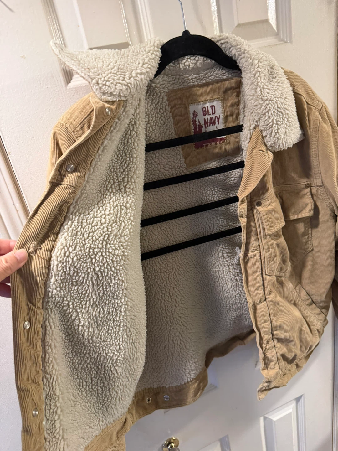 Old Navy Sherpa Lined Corduroy Jacket - photo 4