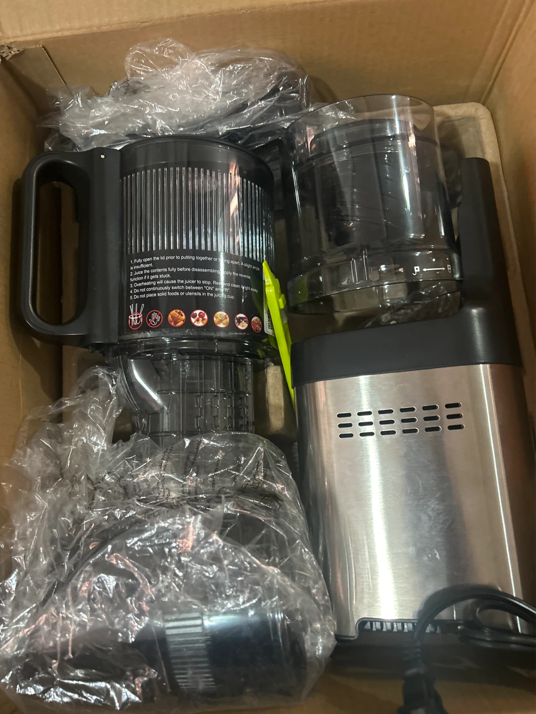 AMZCHEF Slow Juicer ZM1902B