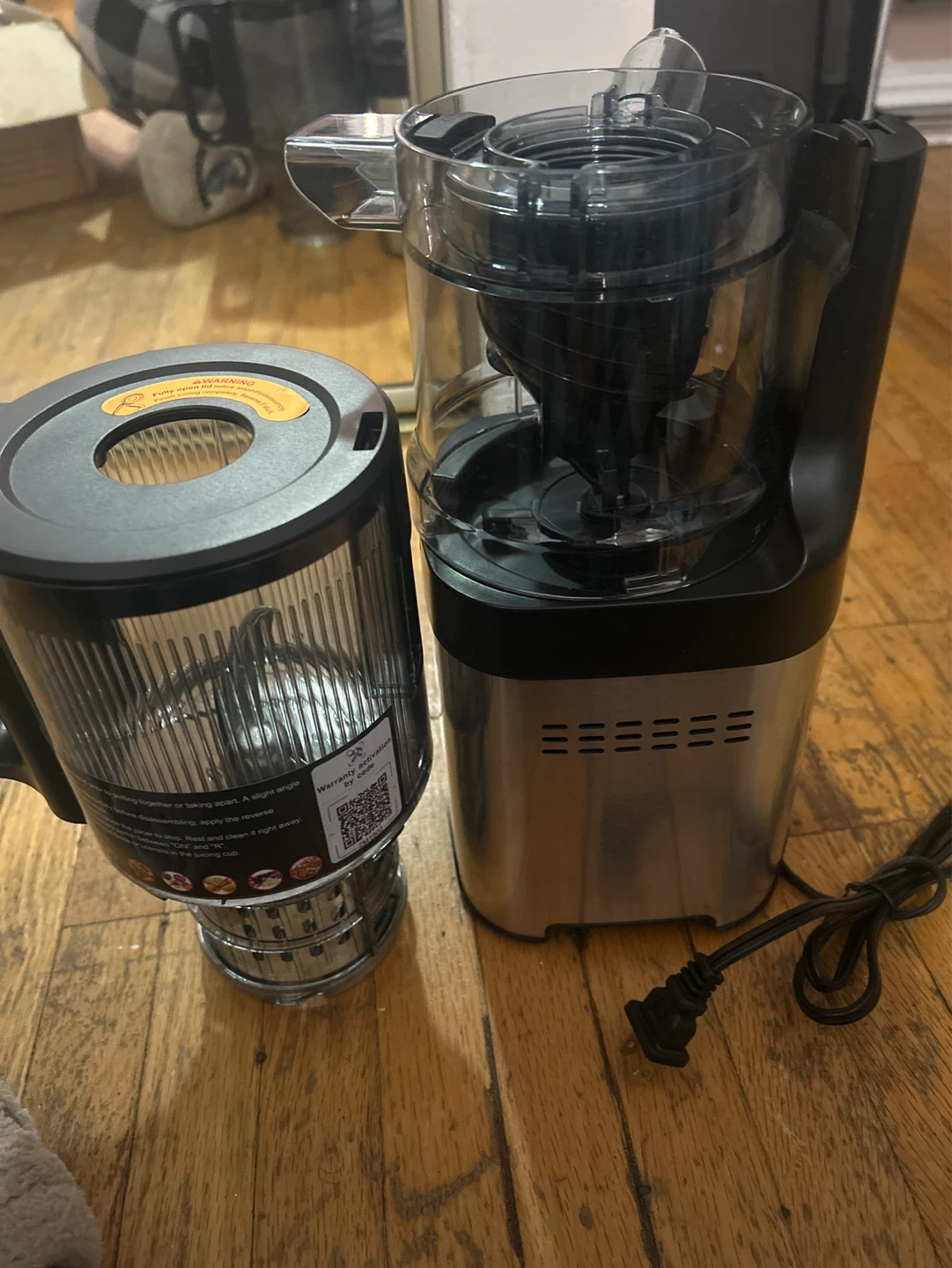 AMZCHEF Slow Juicer ZM1902B - photo 2