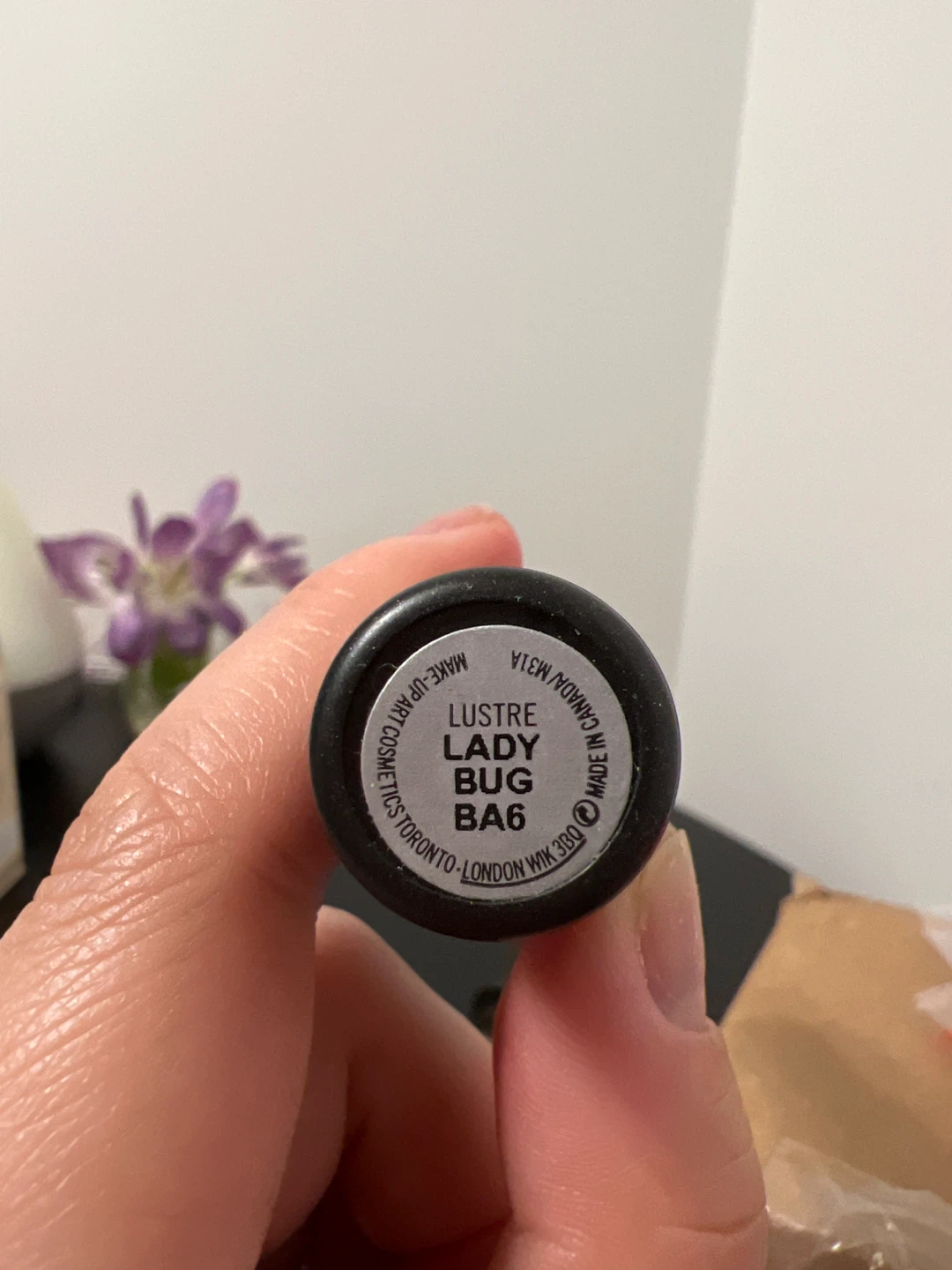 MAC Lipstick - Lustre Lady Bug - photo 2