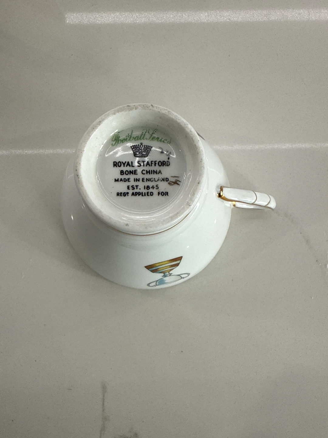 Royal Stafford "The Grey Cup" Football Teacup and Saucer Set - photo 5