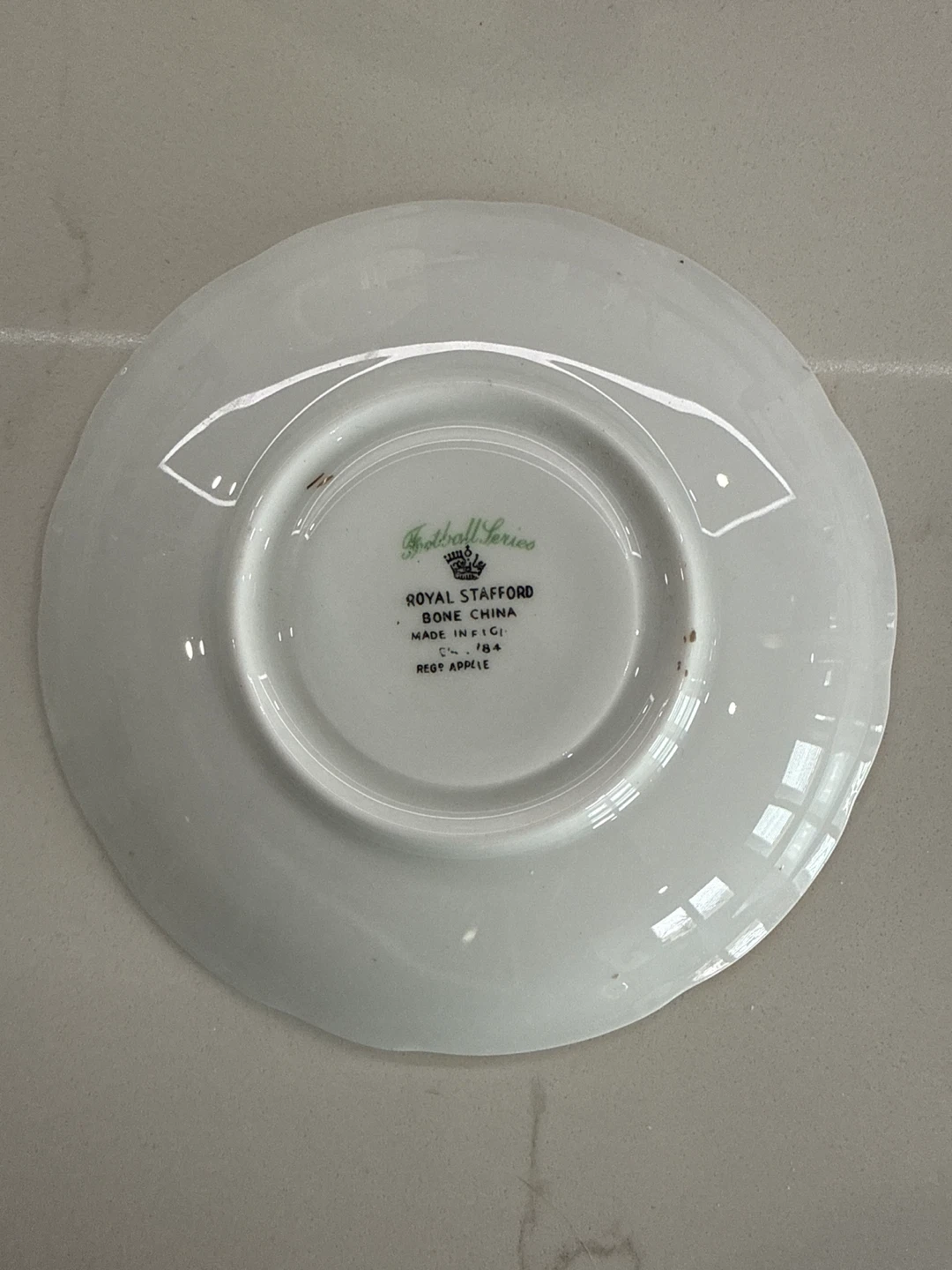 Royal Stafford "The Grey Cup" Football Teacup and Saucer Set - photo 3