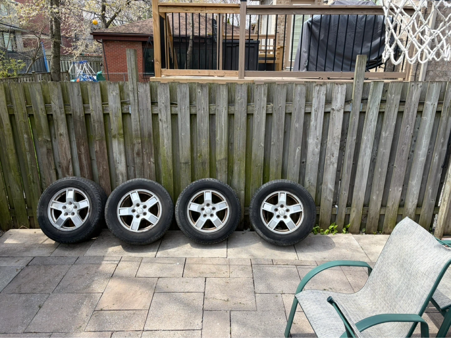 Jeep grand Cherokee 2007 Tires with Rims