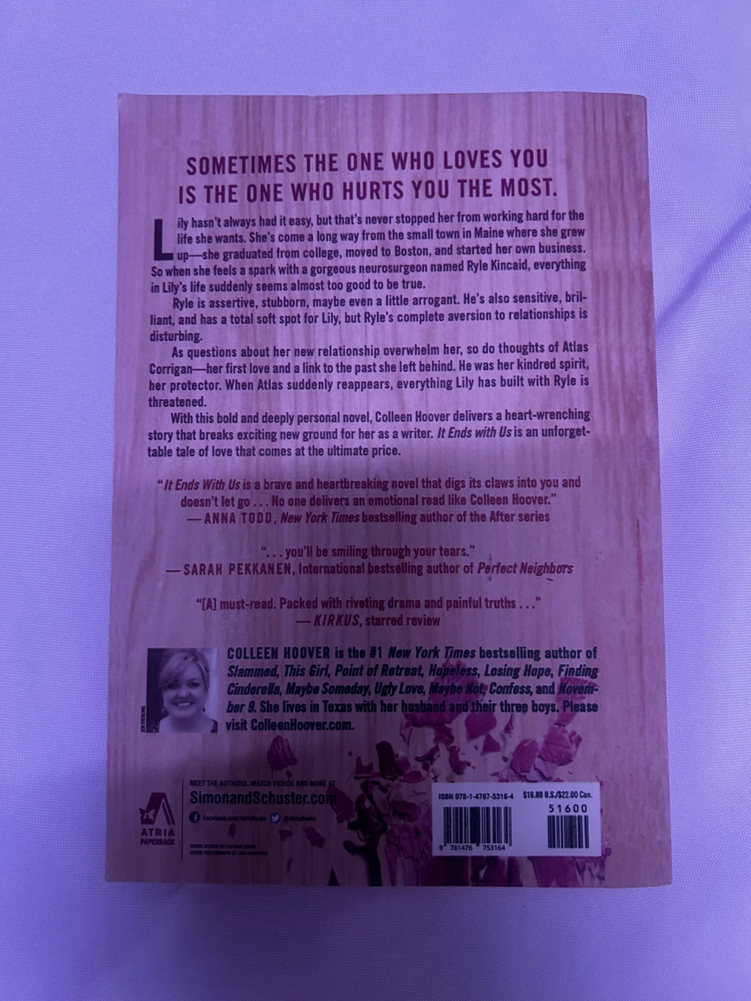 It Ends With Us by Colleen Hoover - photo 2