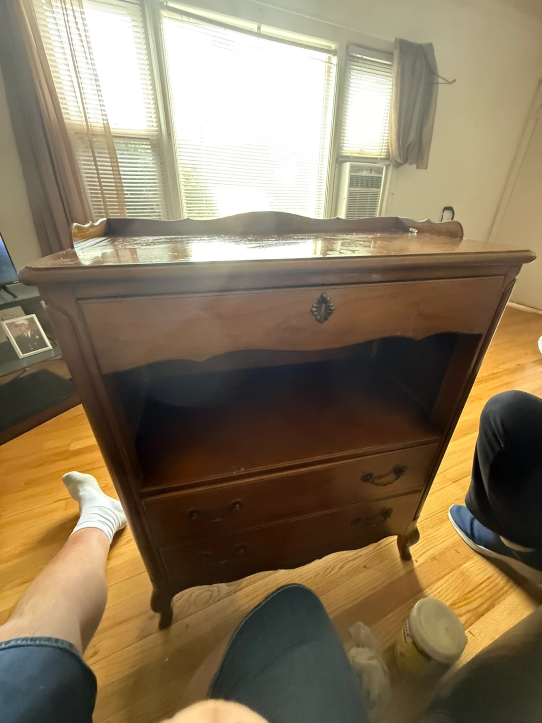 Vintage Wooden Nightstand/Dresser