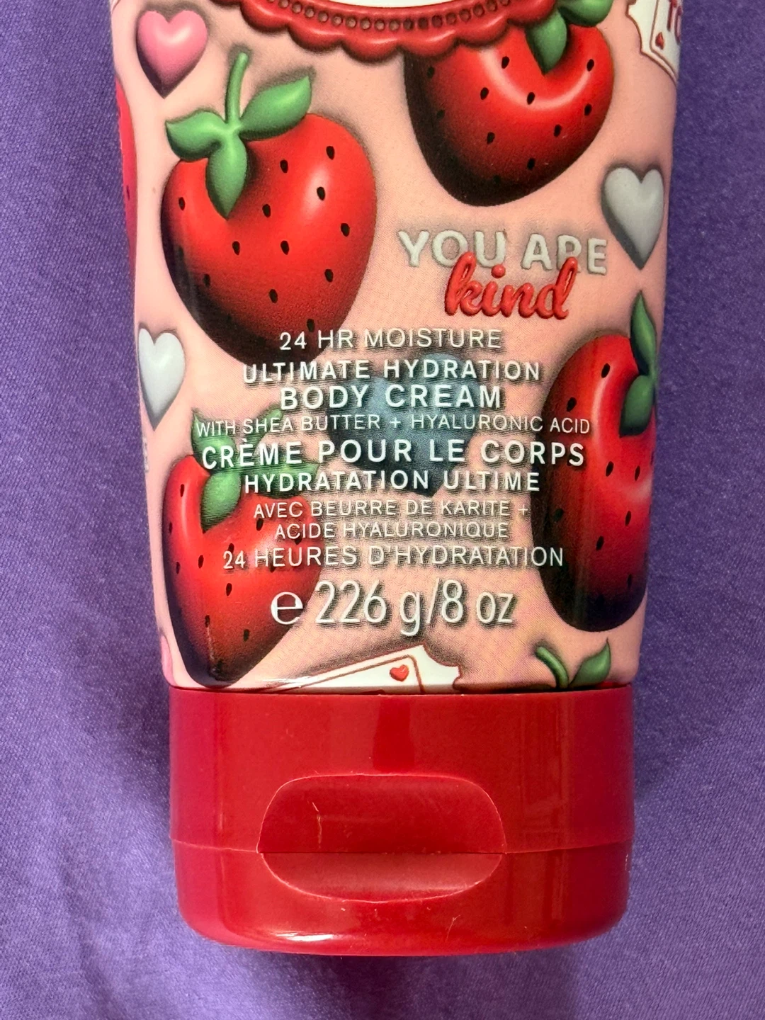 Bath & Body Works Strawberry Pound Cake Body Cream 8 oz - photo 2