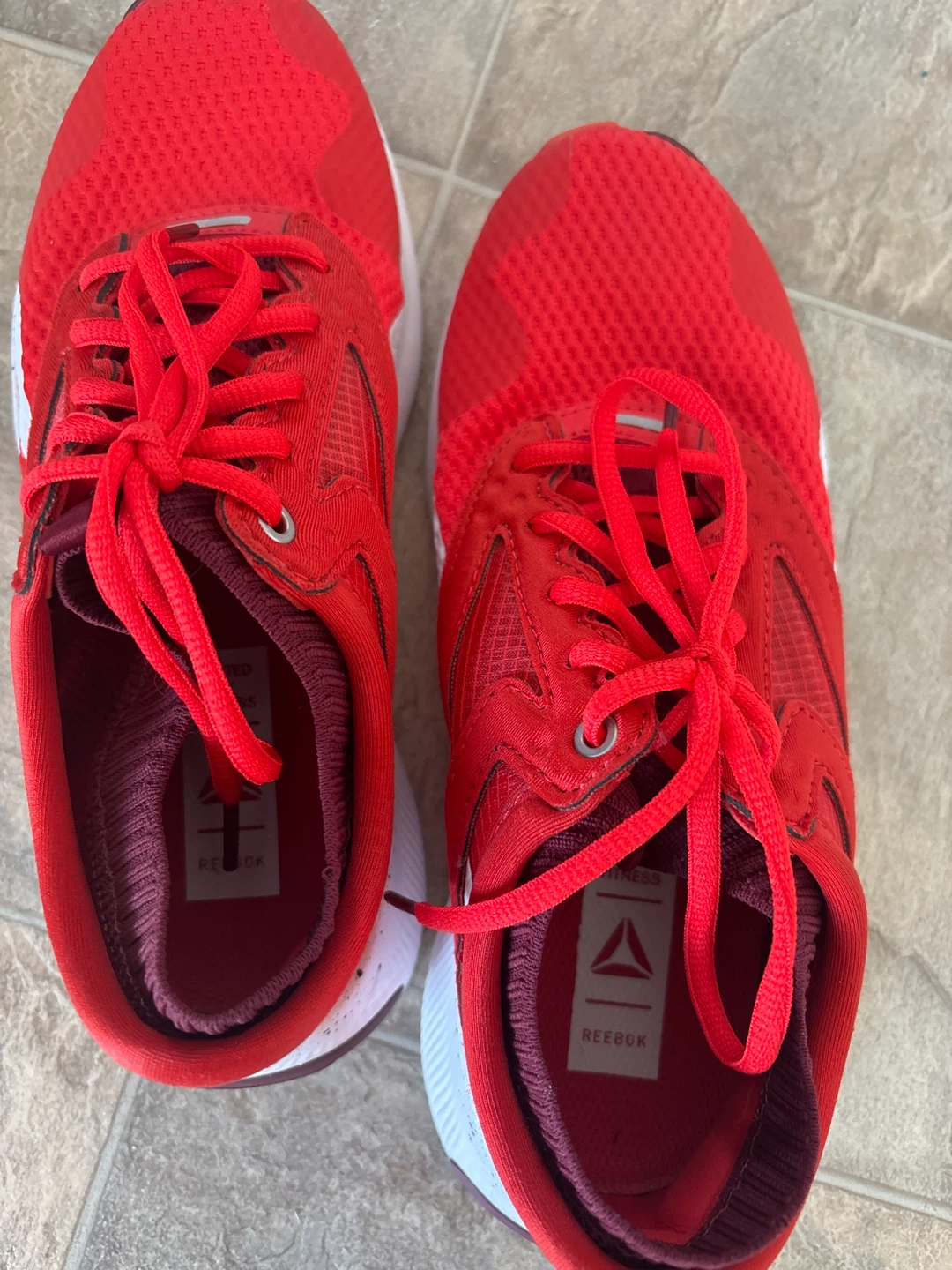 Women’s Reebok Red Athletic Shoes - photo 3