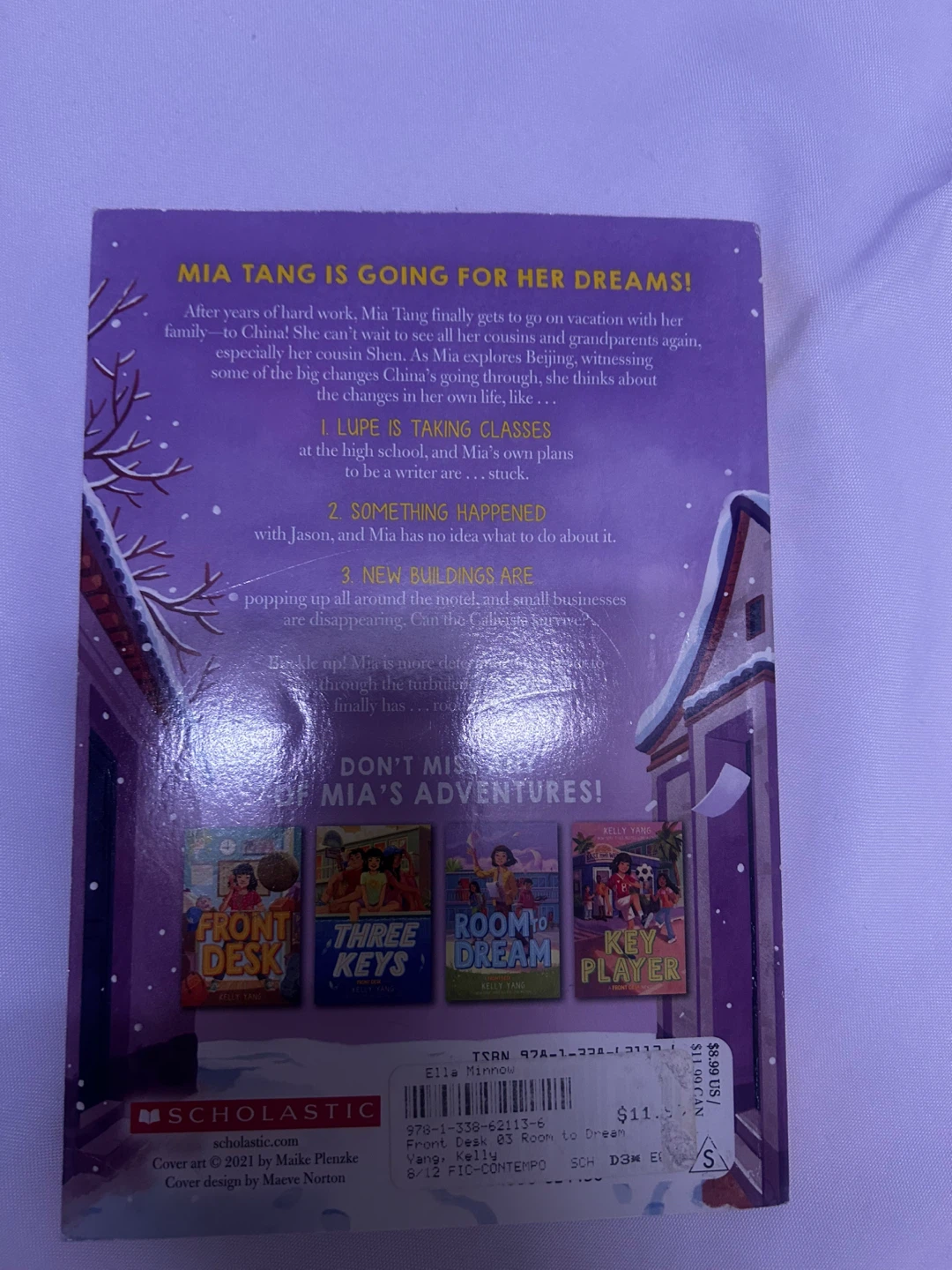 Room to Dream by Kelly Yang - A Front Desk Novel - photo 2