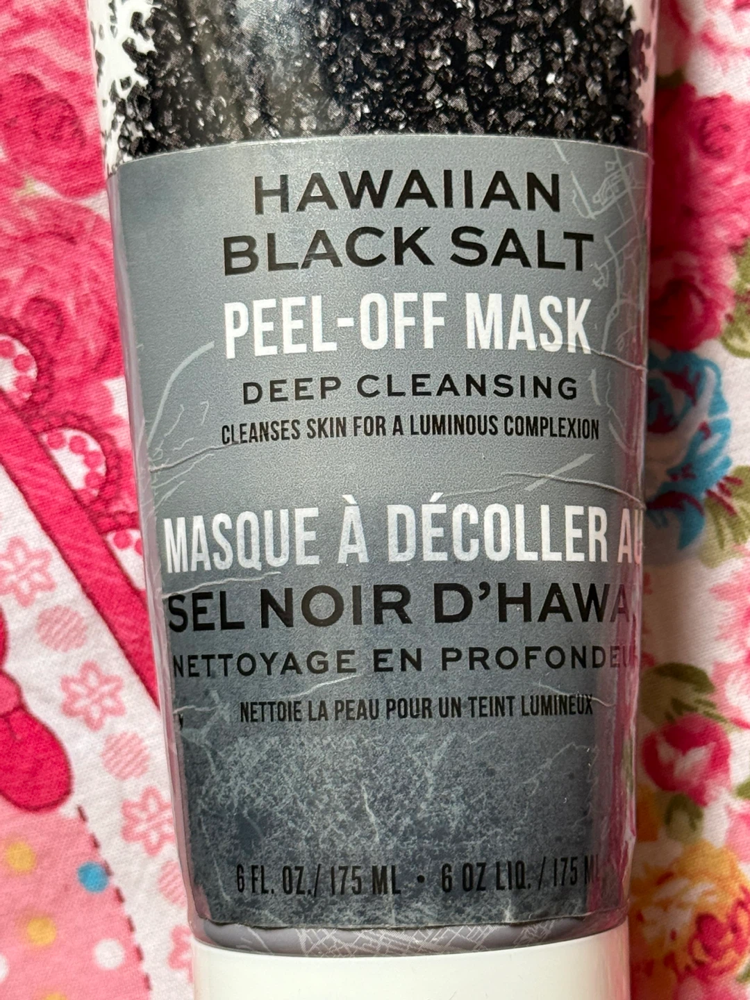 Freeman Hawaiian Black Salt Peel-Off Mask 6 fl oz / 175 mL - photo 2