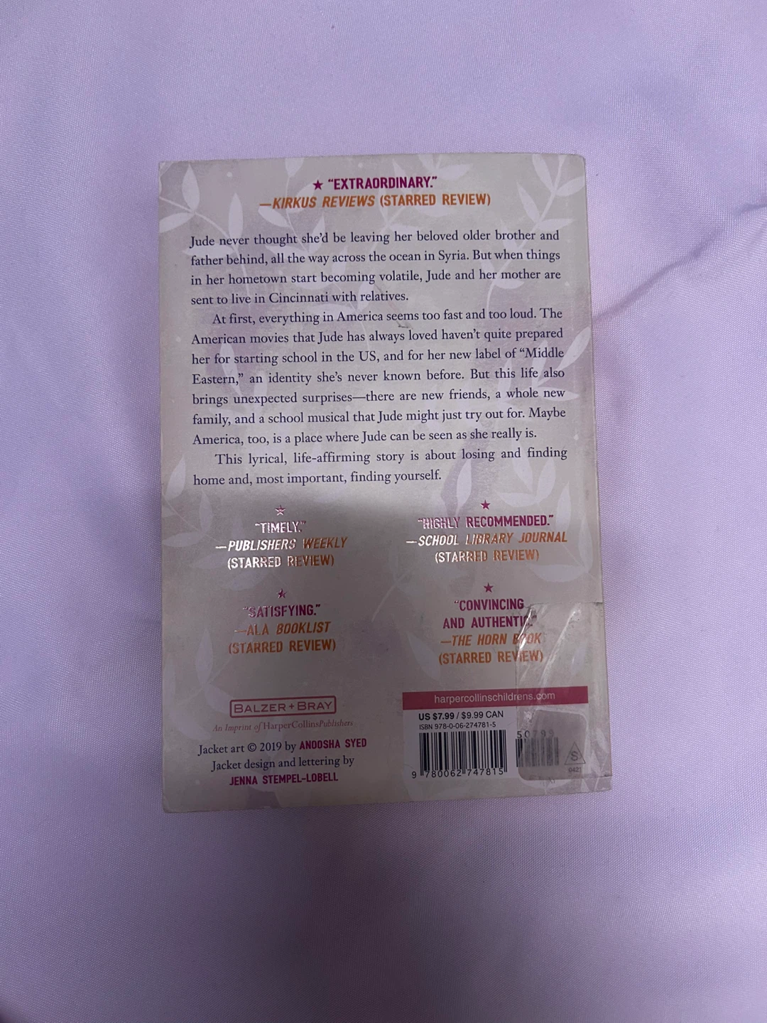 Other Words for Home by Jasmine Warga Paperback Book - photo 2