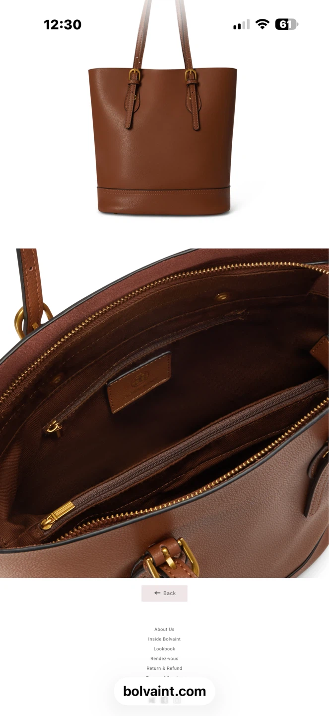 BOLVAINT PARIS The Capucine Tote - photo 4
