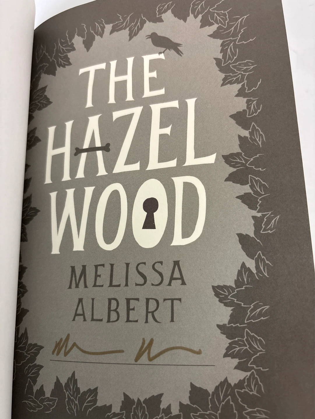 The Hazel Wood Novel by Melissa Albert - signed edition - photo 2