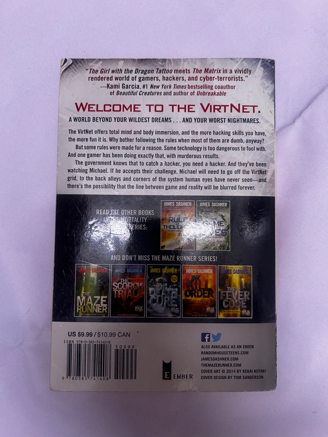 The Eye of Minds by James Dashner (The Mortality Doctrine #1) - photo 2