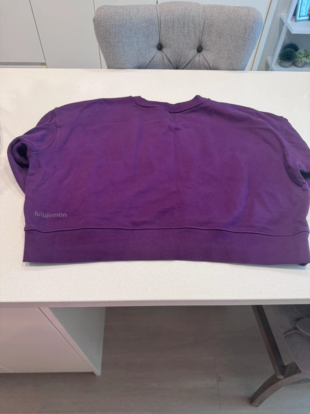 Lululemon Purple Crew Neck Sweatshirt - photo 3